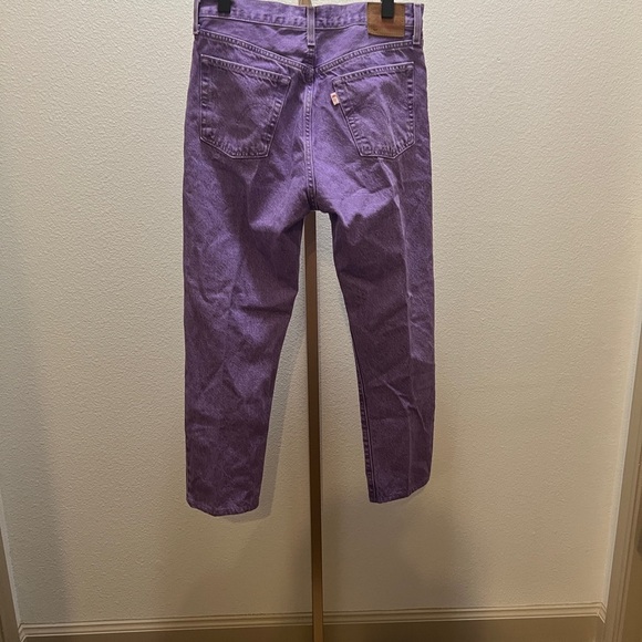 Levi’s fresh 501® ORIGINAL CROPPED WOMEN"S JEANS purple Sz 29 X 26 - Picture 5 of 14